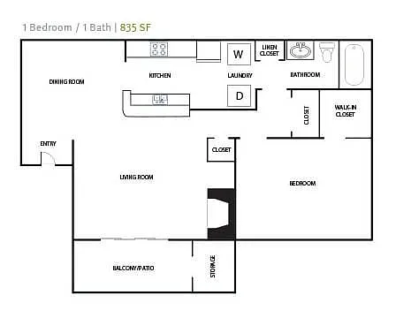 Floor plan A1