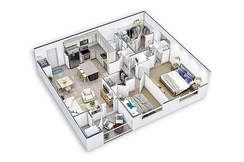 Floor plan B1