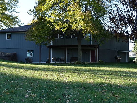 View from large back yard