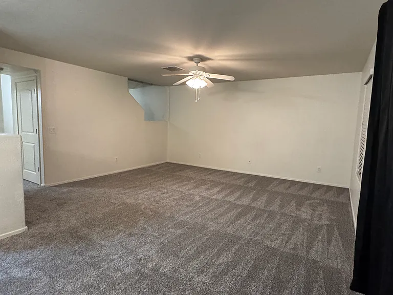upstairs loft area