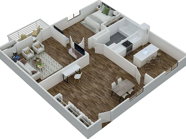 Southwest Villas ~ Boutique Cottage Style Living Meets Hassle Free Leasing — Photo 8