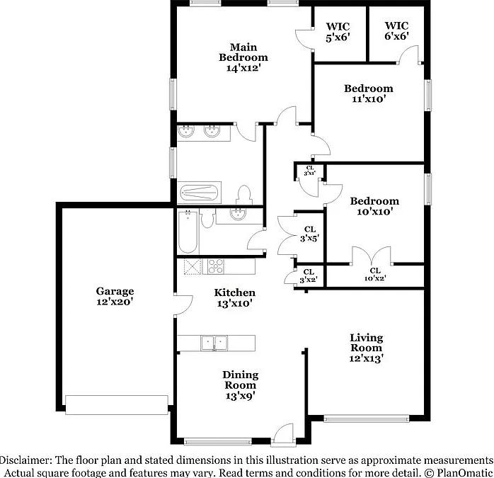 3 bed, 2.0 bath, 1167 sqft, $2,390 — Photo 2