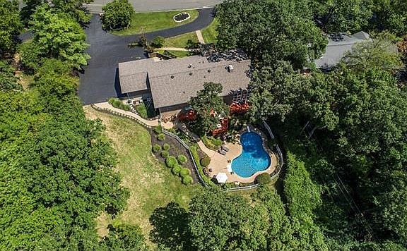 View from the eye in the sky - 1.1 acres and a truly awesome family home.