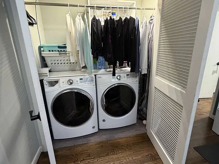 Laundry closet