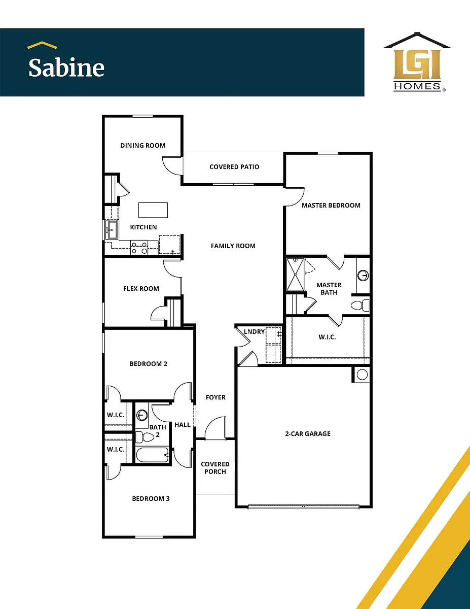 Floor plan Sabine