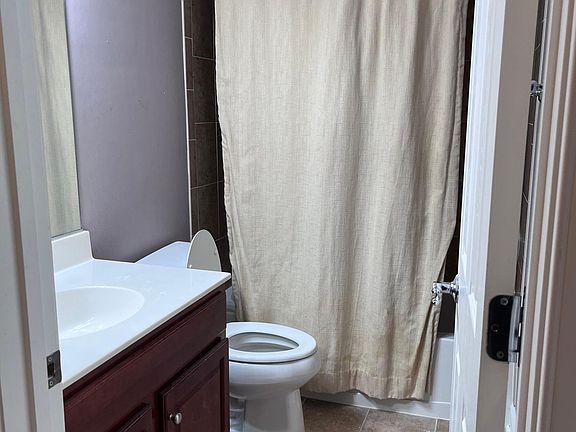 Private bathroom, top bath.