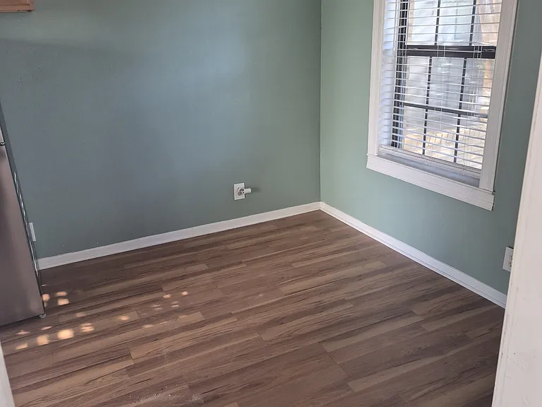 Dining area from living room.