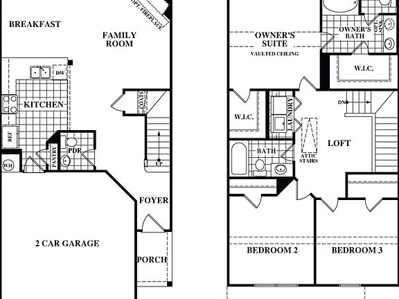 Austin Floor Plan- Brookstone