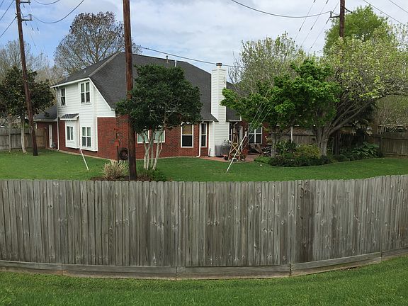 Huge backyard from levy 