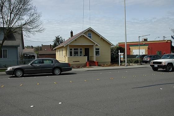 Next door to The Dog and Pony.