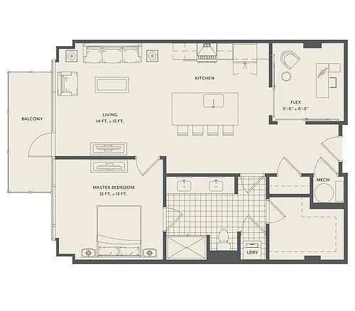 Floor plan A-5