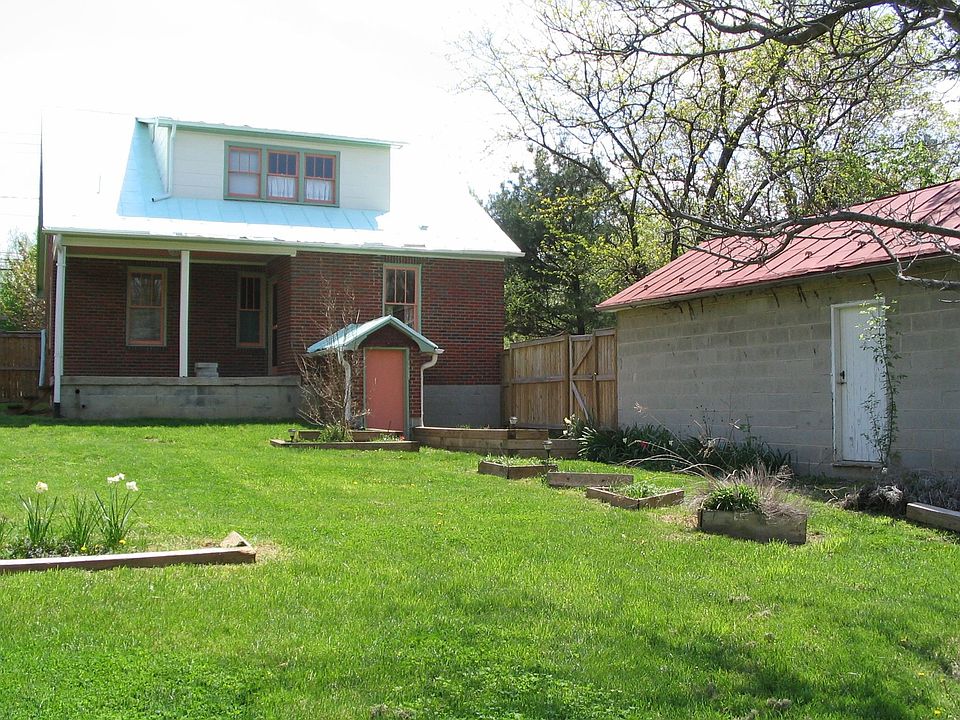 Rear view of house