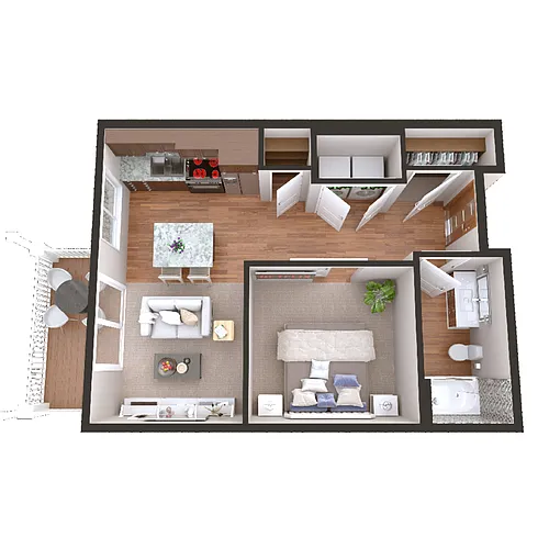 Floor plan DEIII Chestnut