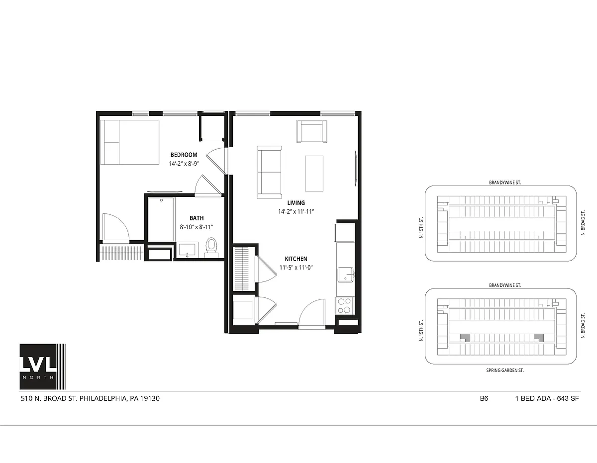 Floor plan B6