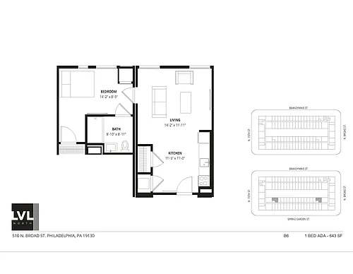 Floor plan B6