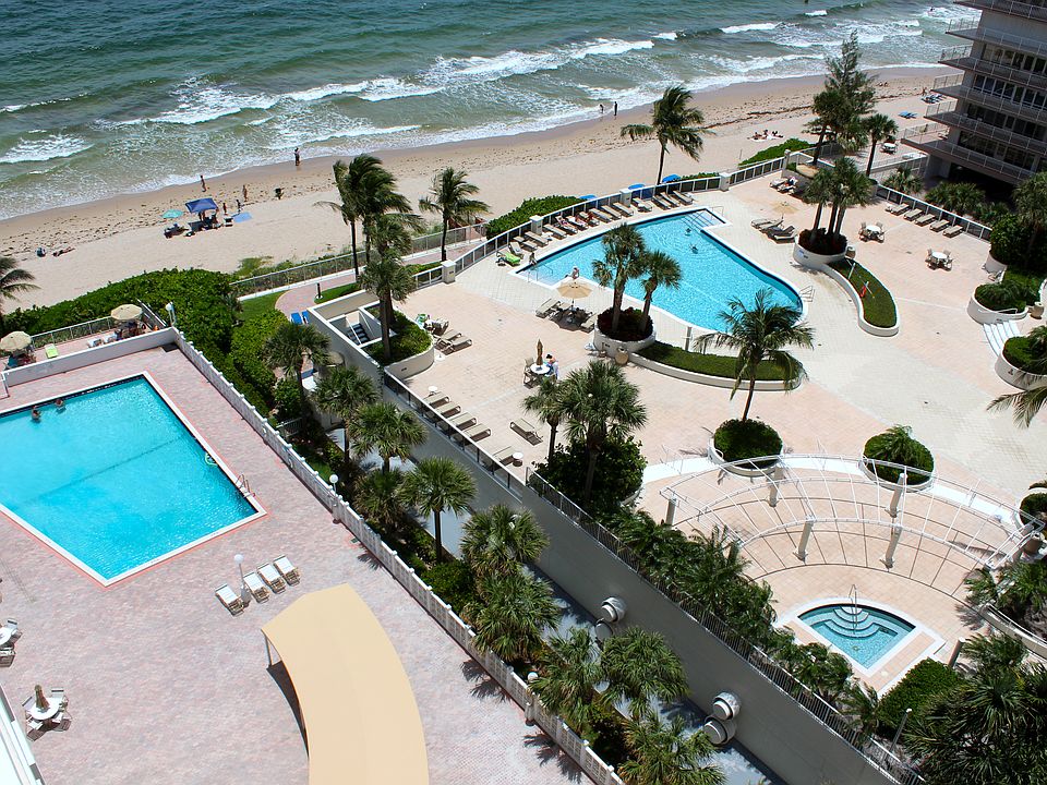 view from balcony to East