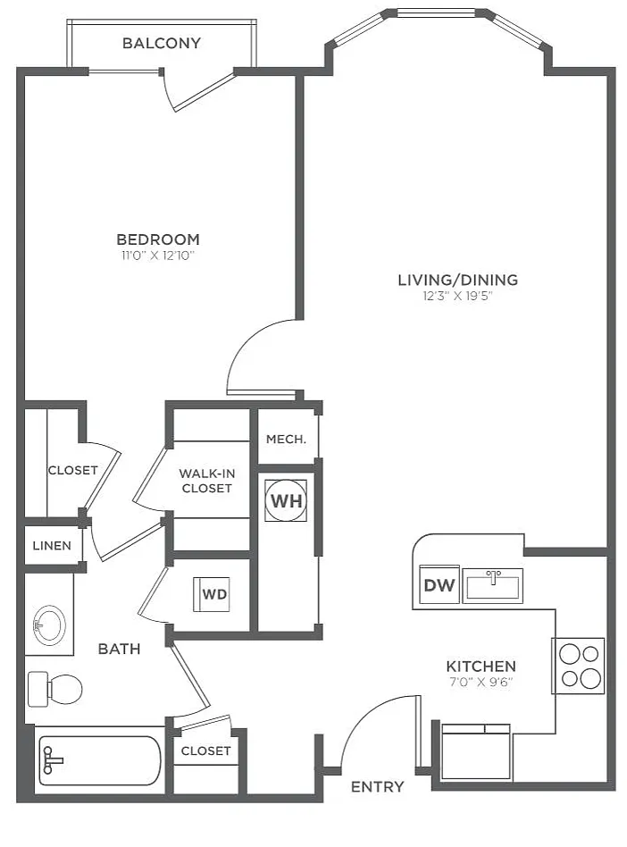 Floor plan A7