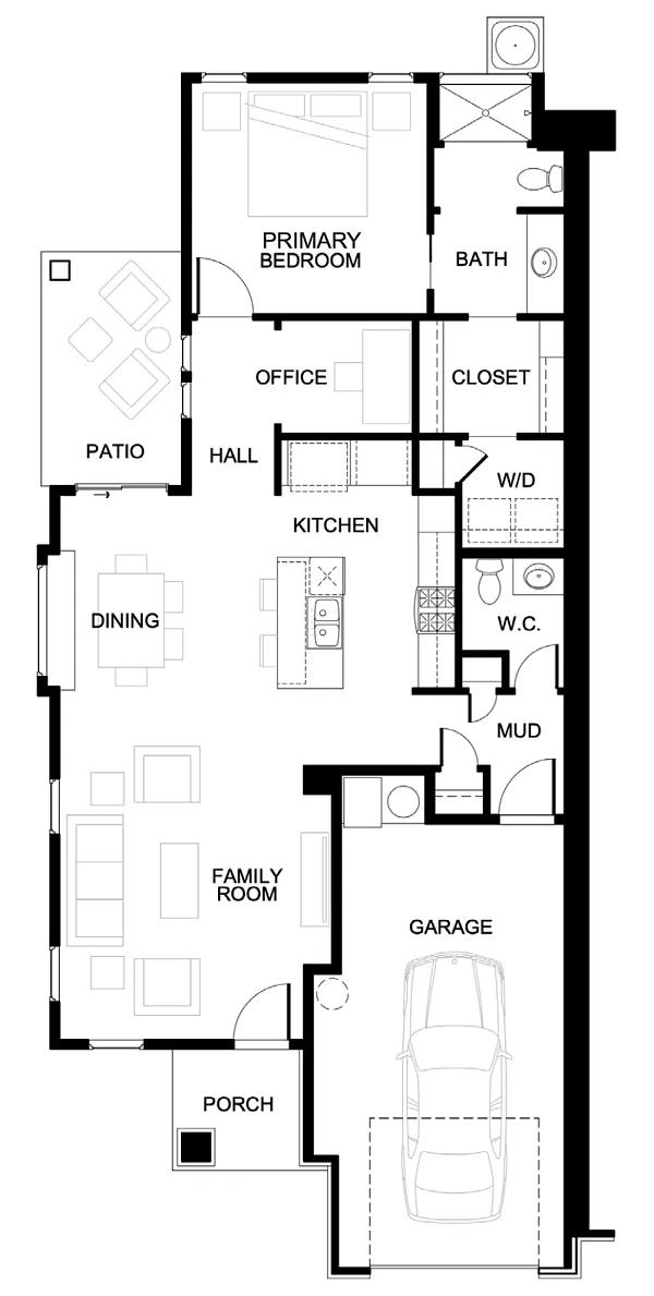 Floor plan Floret