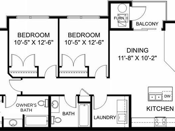 3rd image of 5801 S Garnet Dr #2-203