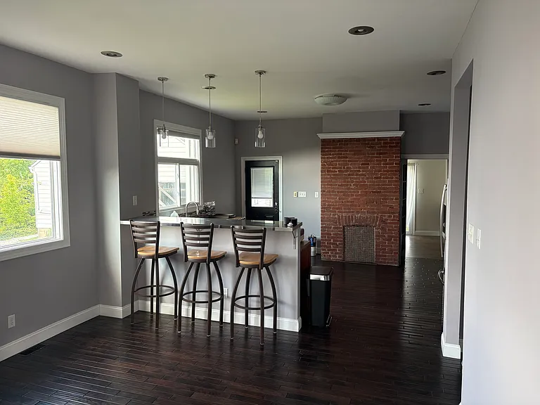 Living Room to kitchen