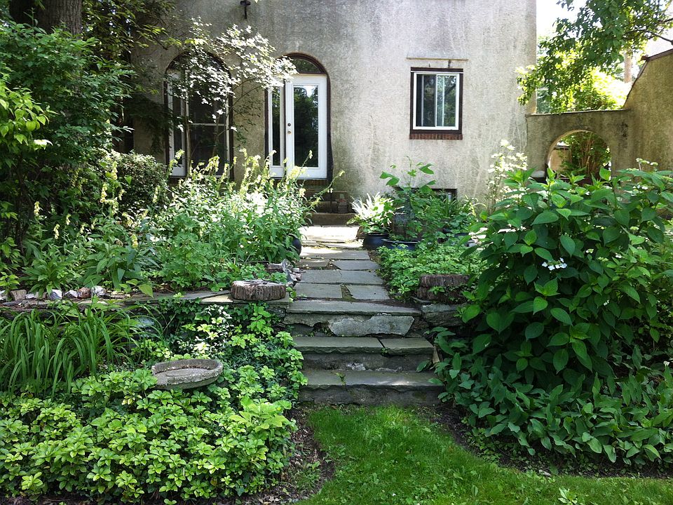 Garden at rear