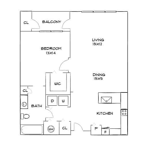 Floor plan Design 1D