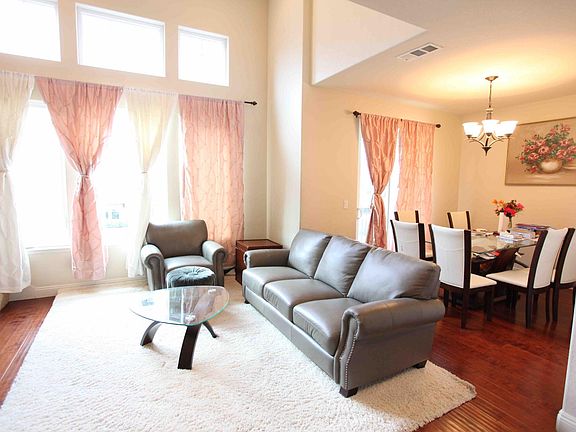 2nd floor - living room + dinning room