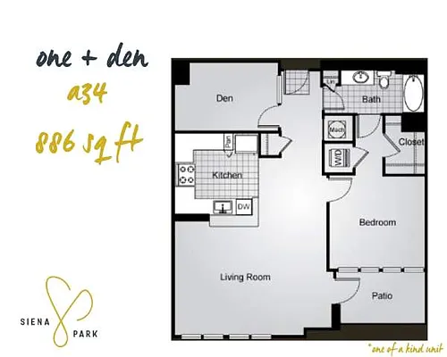 Floor plan A34