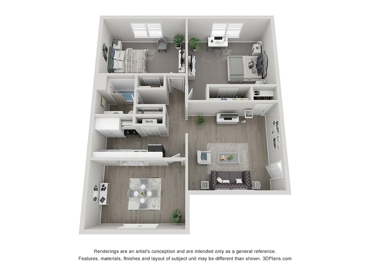 Floor plan Durham Classic