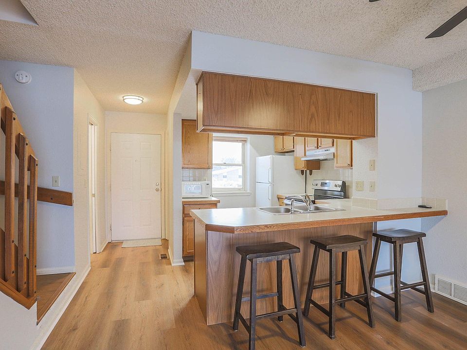 Kitchen and entry way