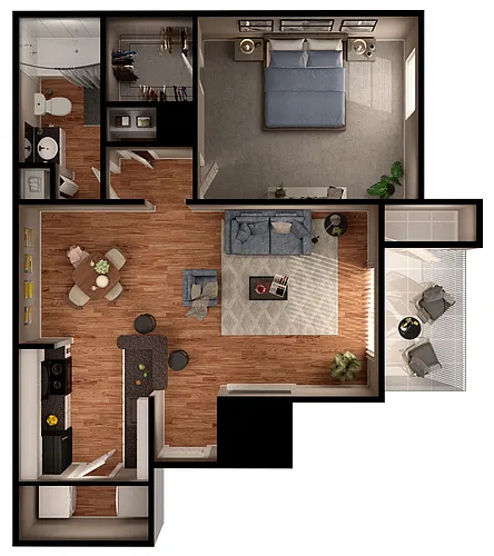 Floor plan BR