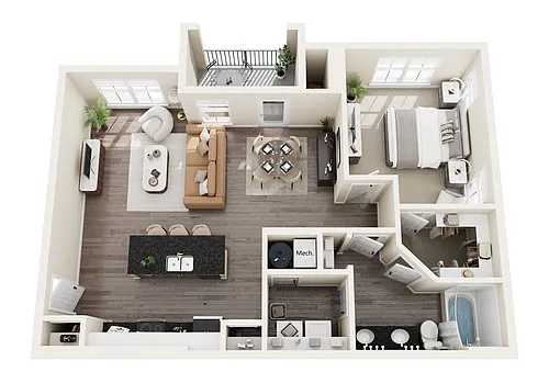 Floor plan The Sawyer