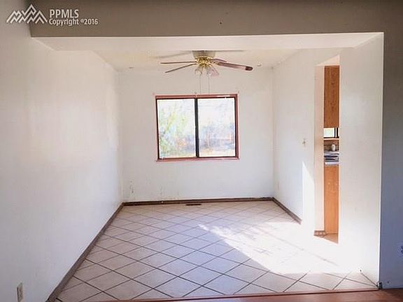 spacious dining room with ceramic tile floor