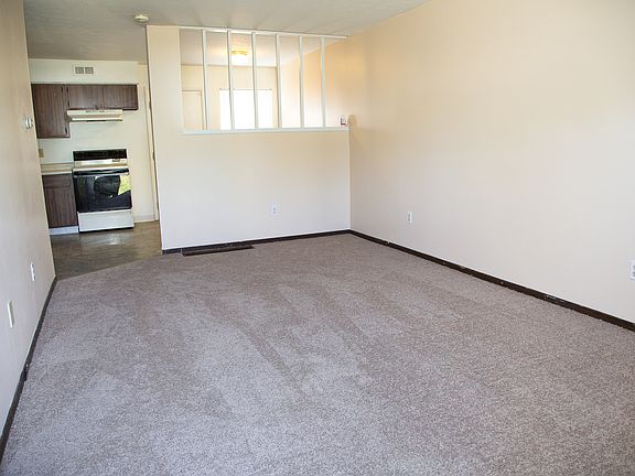 Living Area & Kitchen View
