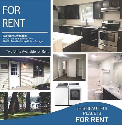 One unit available in two unit duplex.