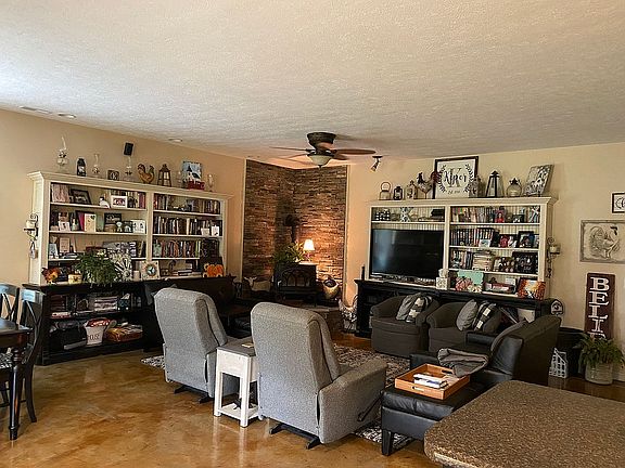 Open floor plan living room 