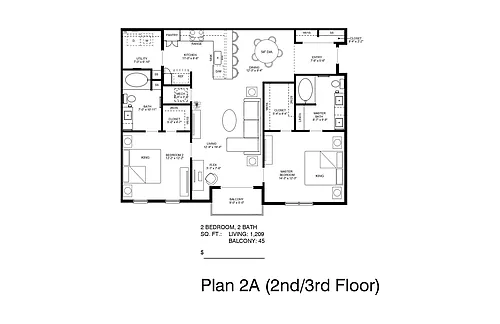 Floor plan 2-C