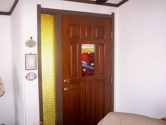 Stained Glass on Front Do