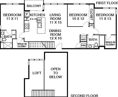 With Spacious Living and Dining Area