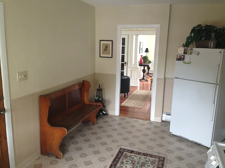 from kitchen to living room.