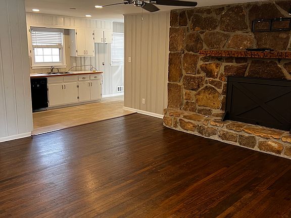 Kitchen open to the family room