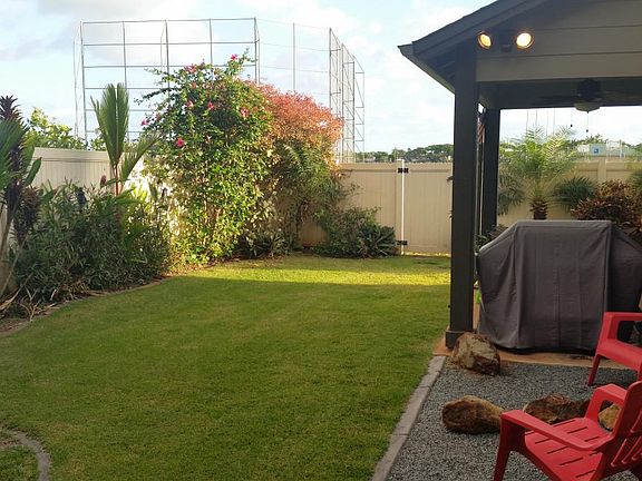 Private locked gate to park