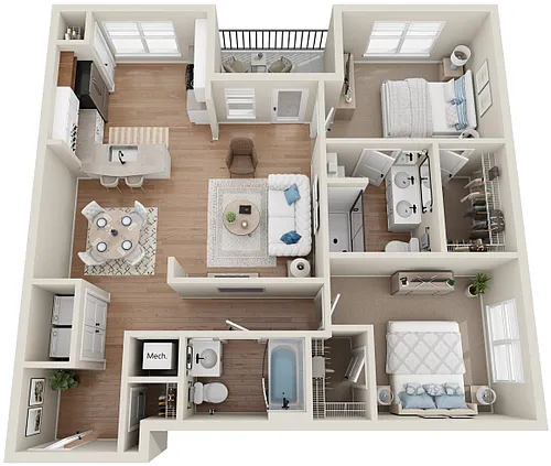 Floor plan Firestone
