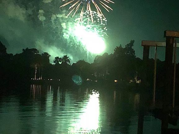 Lynn Haven fireworks view