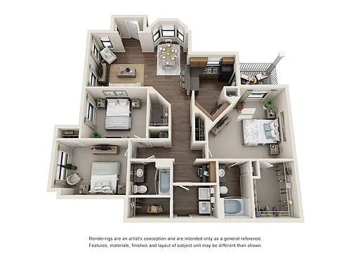 Floor plan C1 Lower