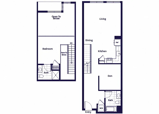 Floor plan A30L Loft + Den
