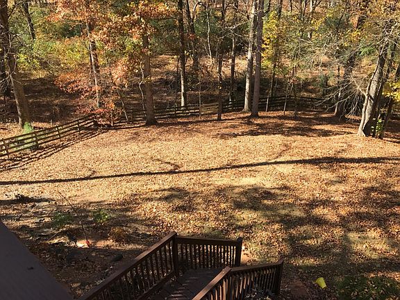 back yard as seen from deck