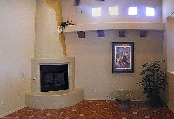 Kiva Fireplace