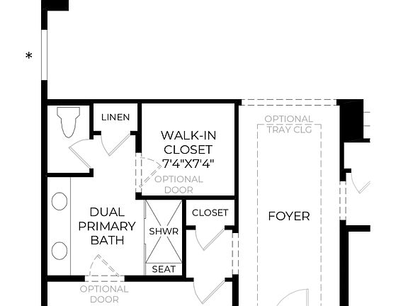Optional Additional Primary Bedroom Suite