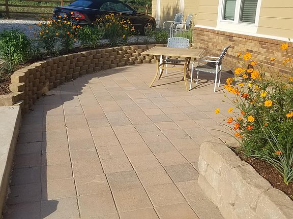 Front Patio looking South